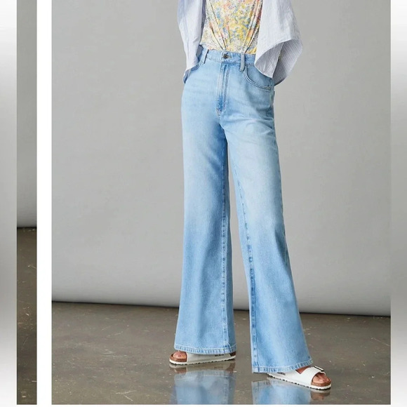 Anthropologie PILCRO The Annie Wide-leg Jeans Size 31 - Picture 2 of 9